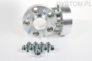 DYSTANSE  PRZYKRĘCANE 22mm 66,1mm 4x114,3 Nissan 200SX, Almera, NV200, Primera, Tiida