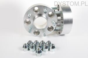 DYSTANSE  PRZYKRĘCANE 40mm 72,5mm 5x120 Land Rover Discovery 3, 4, Range Rover LM, Range Rover Sport